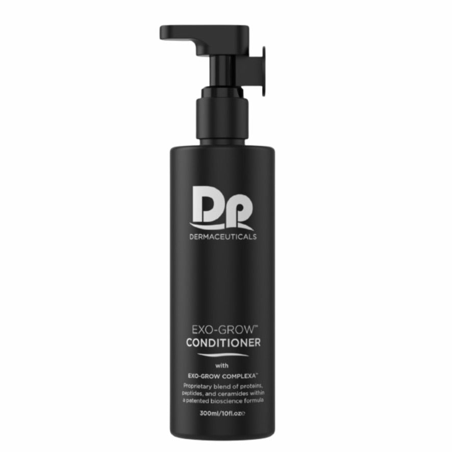 Dermapen EXO-GROW CONDITIONER, 300ml bottle, hair protection and revitalization formula.