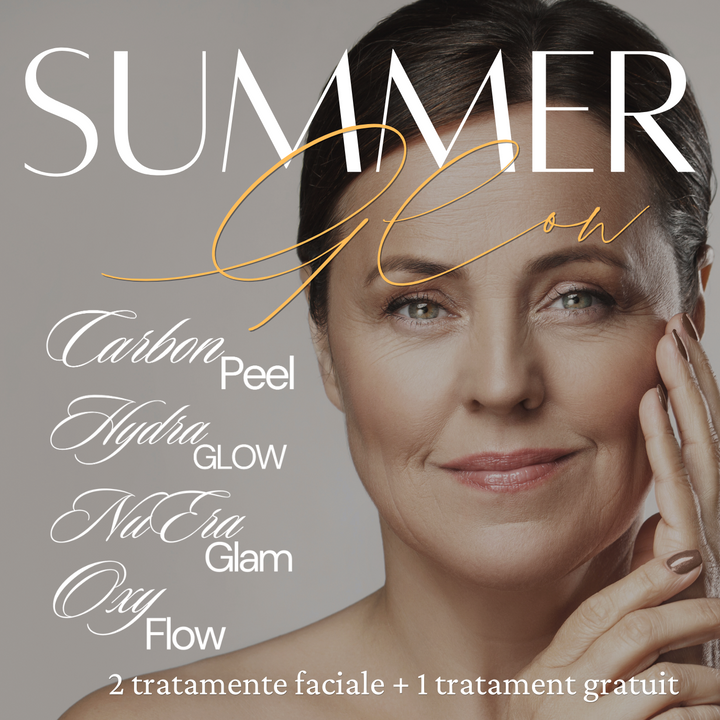 Summer Glow 2 tratamente faciale + 1 tratament gratuit *Ofertă limitată*