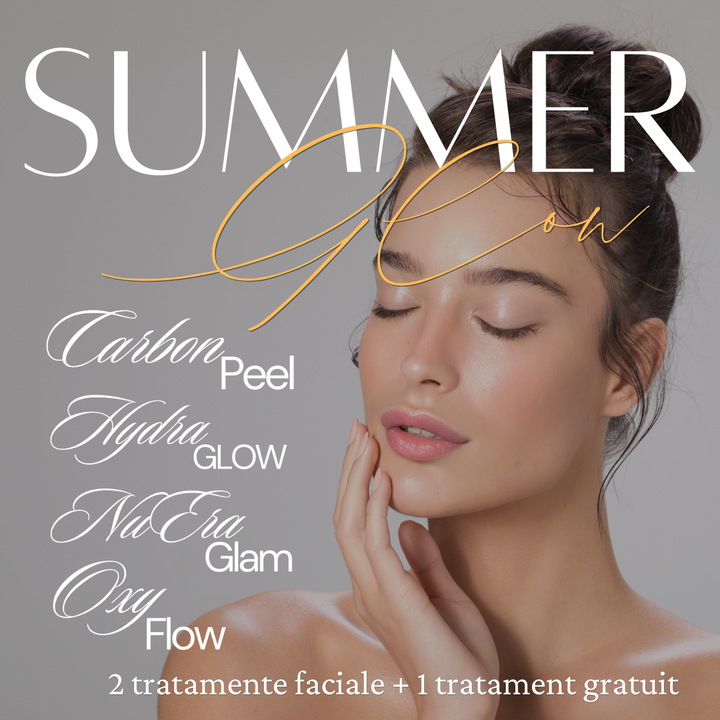 Summer Glow 2 tratamente faciale + 1 tratament gratuit *Ofertă limitată*